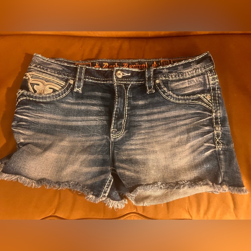 Rock Revival Rosalie denim easy shorts 32